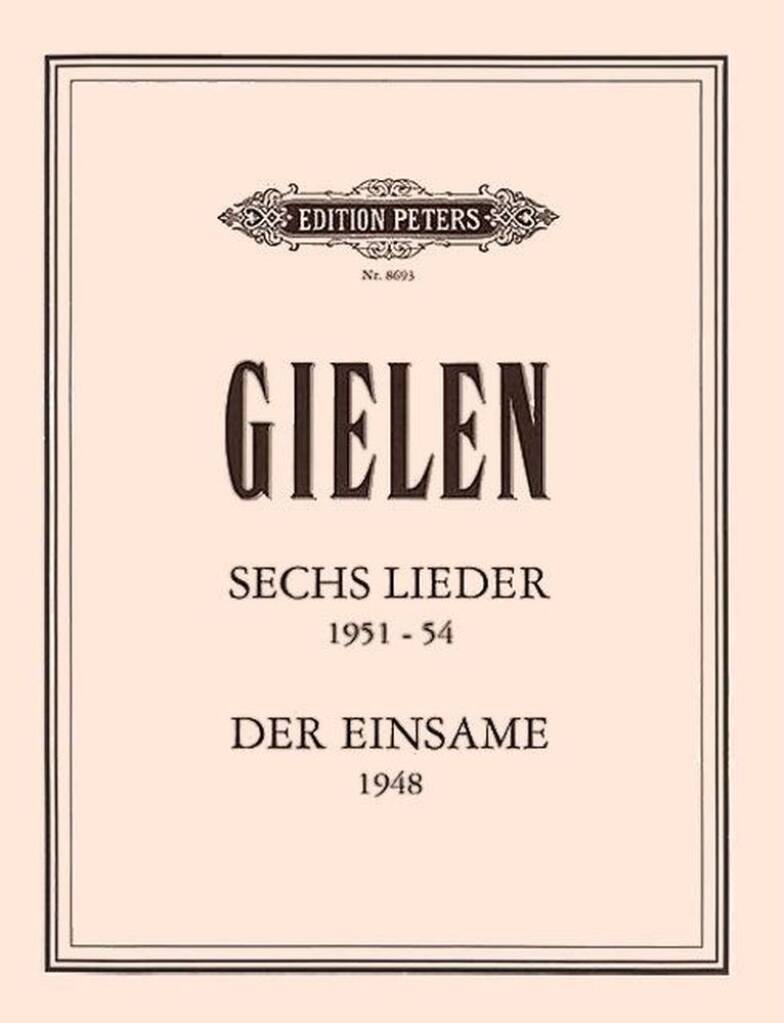 6 Lieder & Einsame
